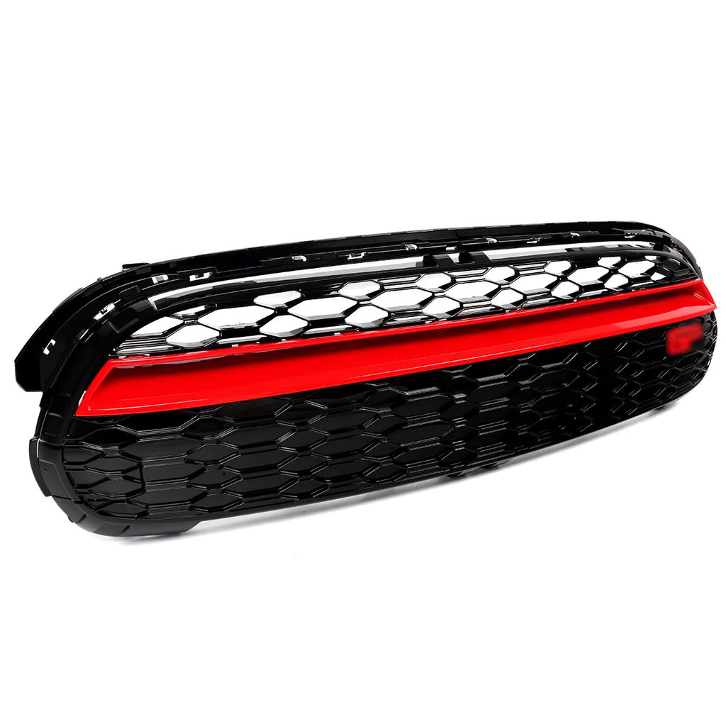 MINI GP Style Frontstoßstangen Kühlergrill Schwarz Rot F55 F56 F57