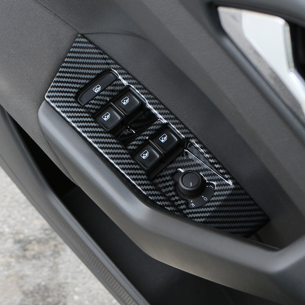 Fensterheber Panel Abdeckungen Carbon Optik für VW T-Cross