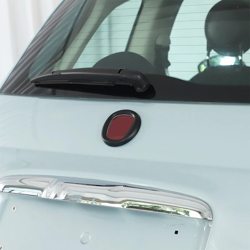 Fiat 500 & Abarth 595 695 Logo Dekorationsring vorne & hinten – ABS