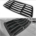 Dodge Challenger – Heckscheiben Louvers Matt Schwarz (1-teilig)