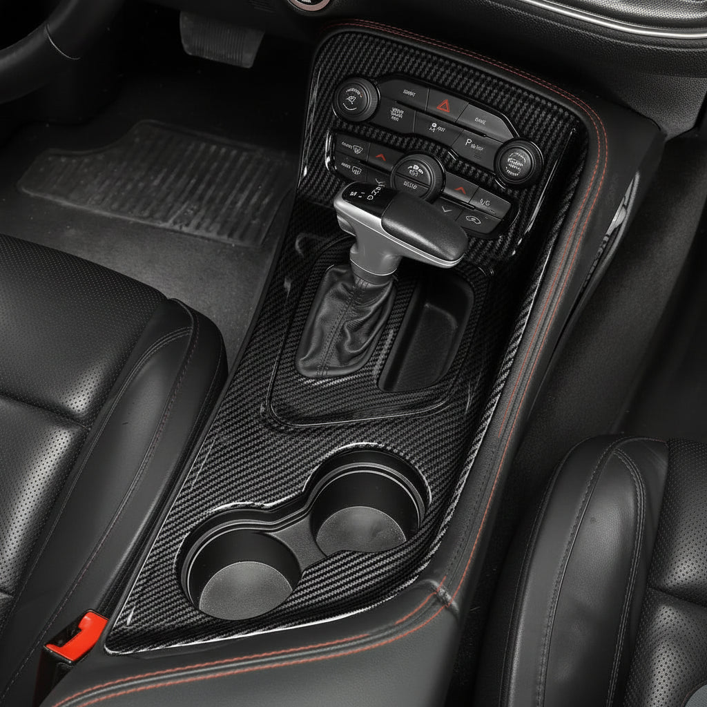 Dodge Challenger  Schaltpanel Zierblende Carbon Optik