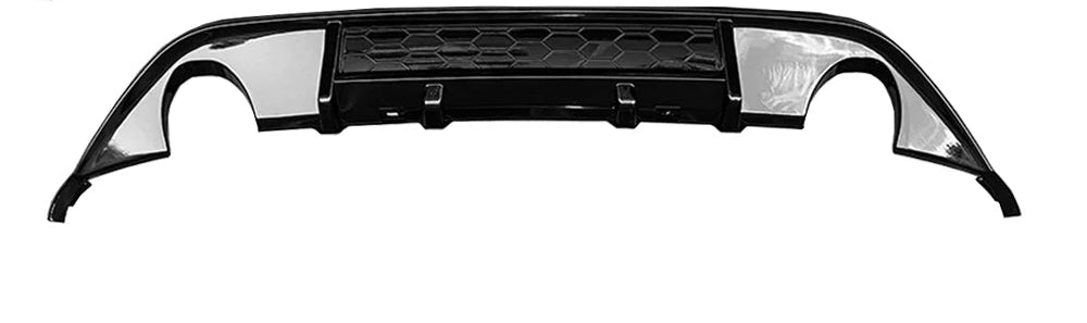 VW Golf 7 GTI Heckdiffusor Honeycomb Schwarz Hochglanz
