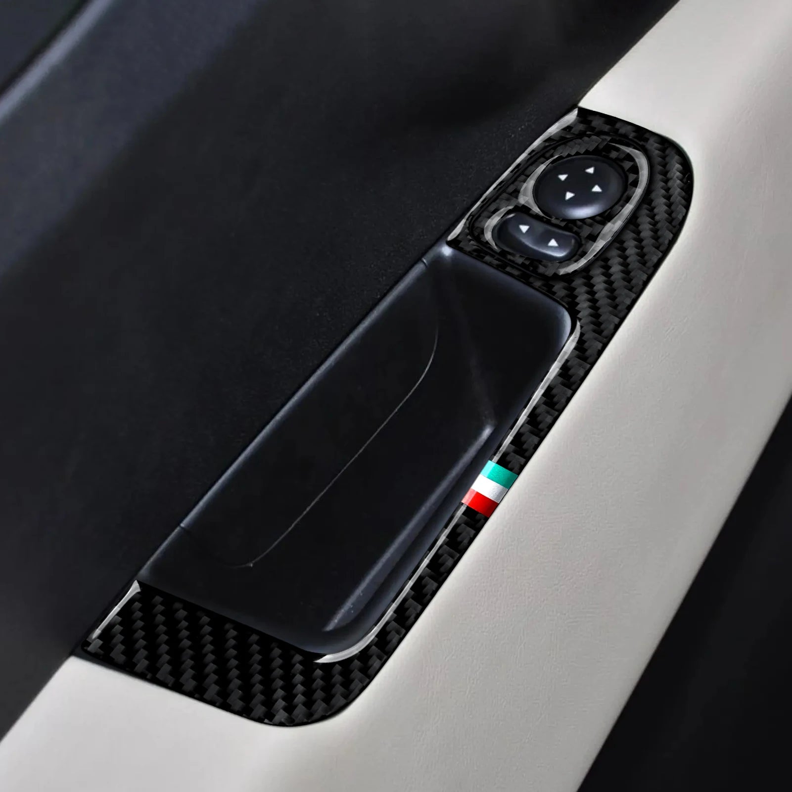 Fiat 500 Abarth 595 695 Innenraum Carbon Look Cover Set
