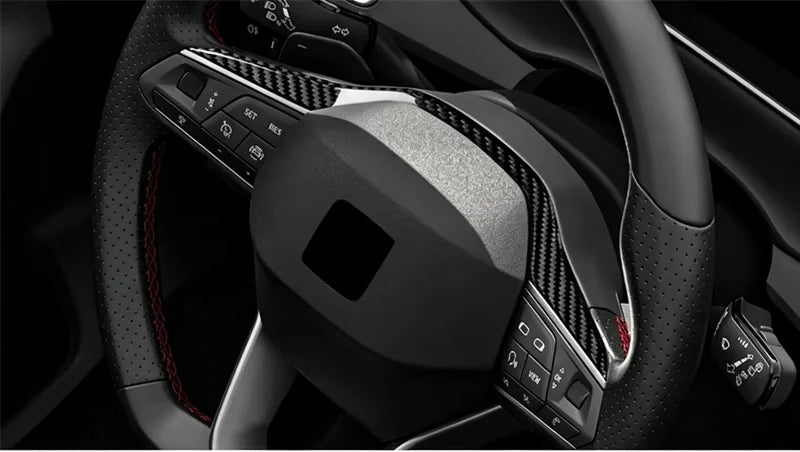 Seat / Cupra – Lenkrad Zierblende Carbon-Optik / Kupfer
