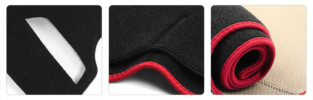 VW Polo AW– Armaturenbrett Schutzabdeckung Flanell Schwarz
