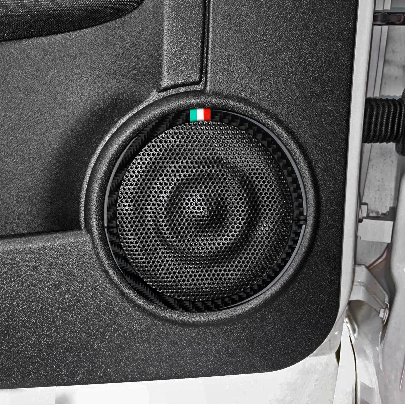 Fiat 500 Abarth 595 695 Innenraum Carbon Look Cover Set
