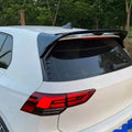 VW Golf 8 MK8 Heckfenster Spoiler Komplettset
