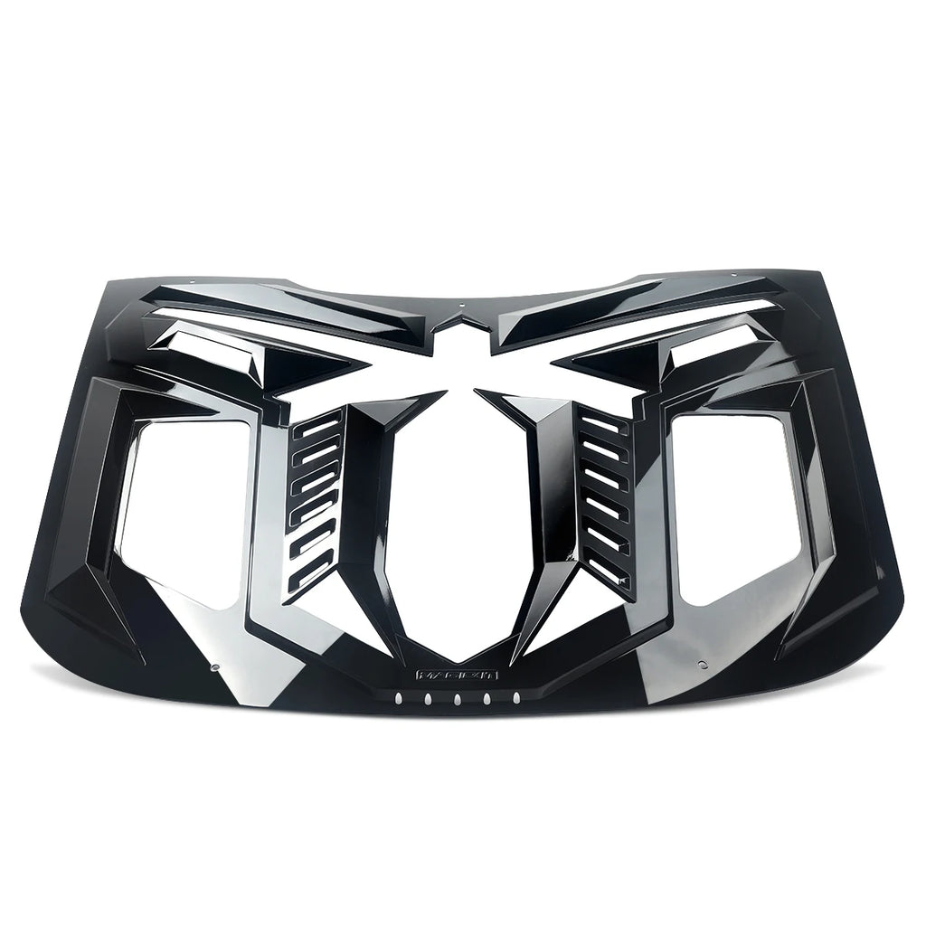 Ford Mustang – Heckscheiben Louver Hochglanz Schwarz (Black Mamba Style)