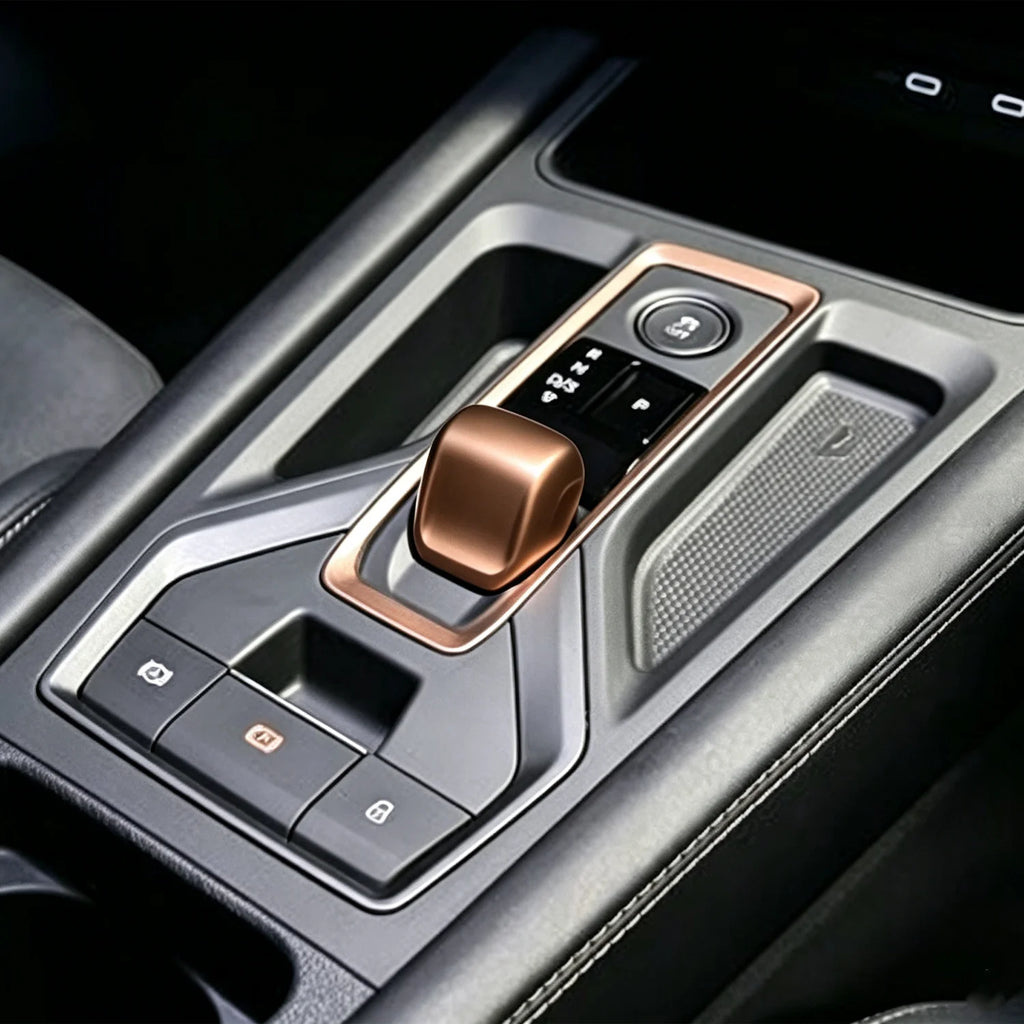 Seat Leon / Cupra – Schaltknauf Abdeckung Carbon / Kupfer