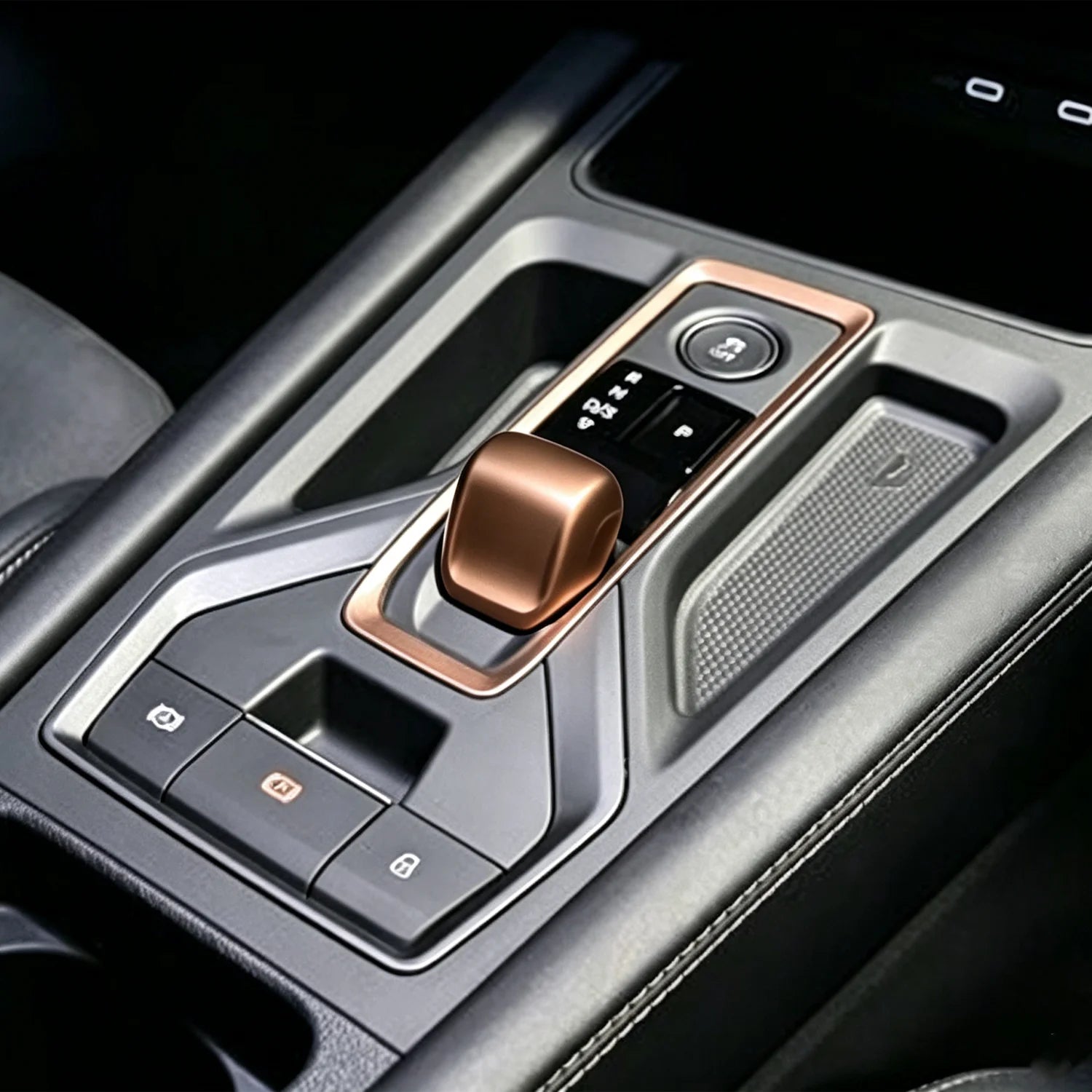 Seat Leon / Cupra – Schaltknauf Abdeckung Carbon / Kupfer