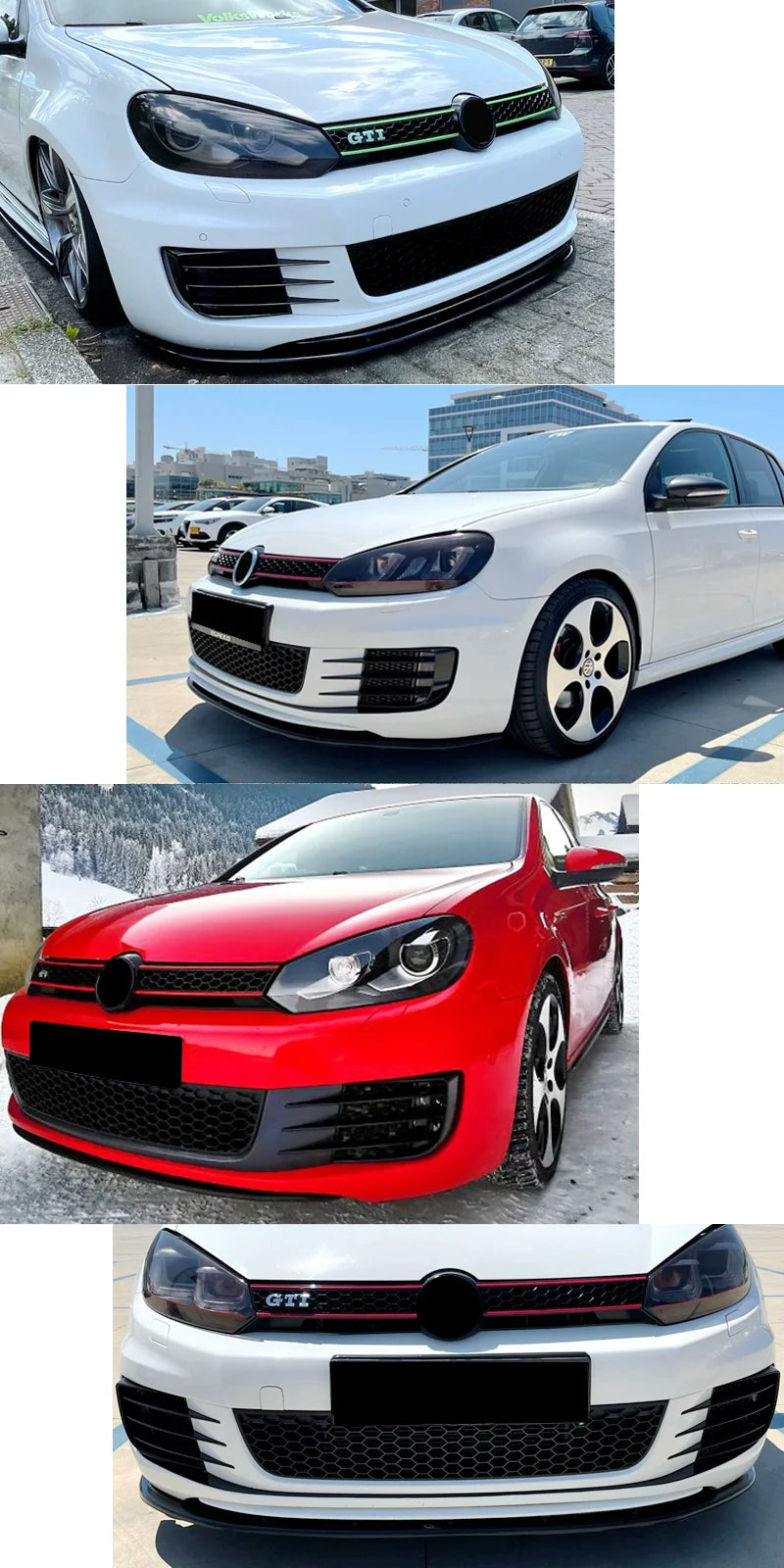 VW Golf 6 MK6 Nebelscheinwerfer Rahmen Detail
