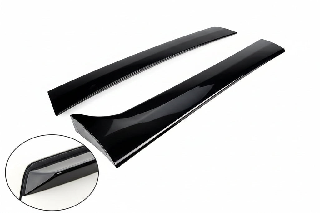 VW Tiguan MK2 Heckscheiben Seitenspoiler Hochglanz Schwarz