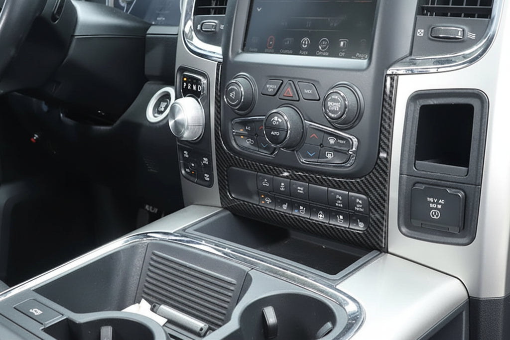 Dodge RAM 1500 – Mittelkonsole Blende Carbon-Optik