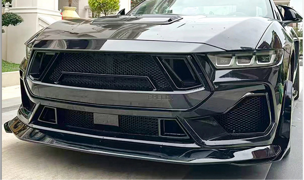 Ford Mustang S650 GT EcoBoost Frontgrill Hochglanz Schwarz