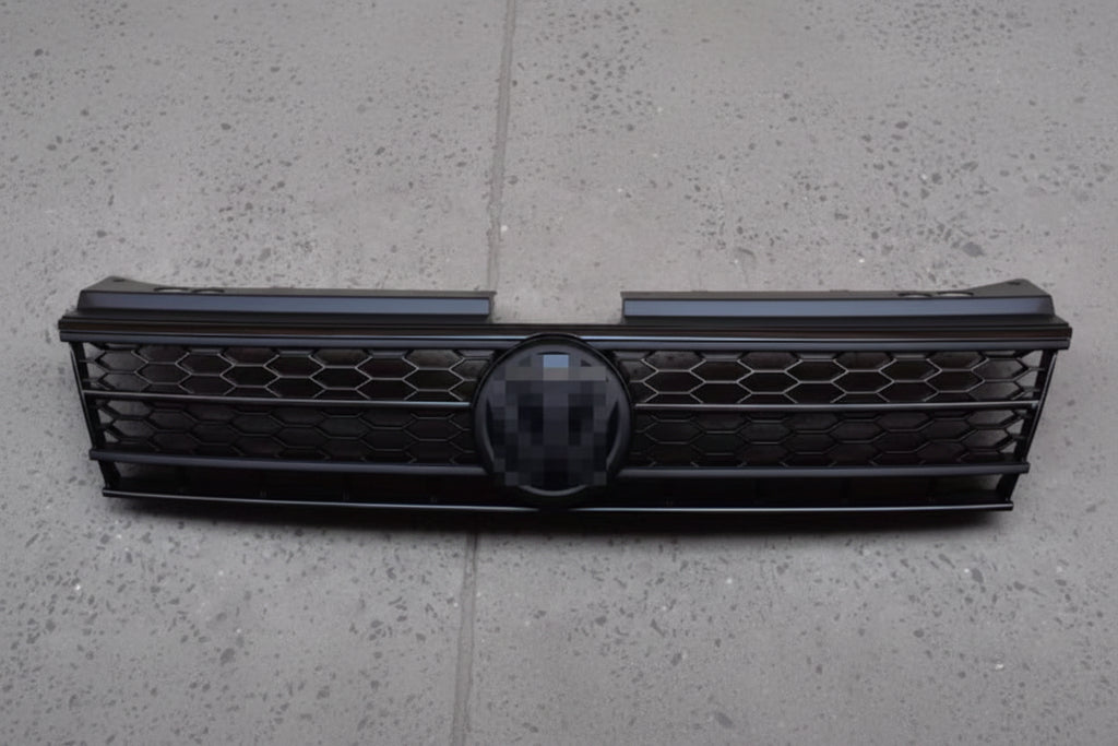 VW Tiguan 2 Frontgrill Hochglanz Schwarz Honeycomb Design Blackstyle