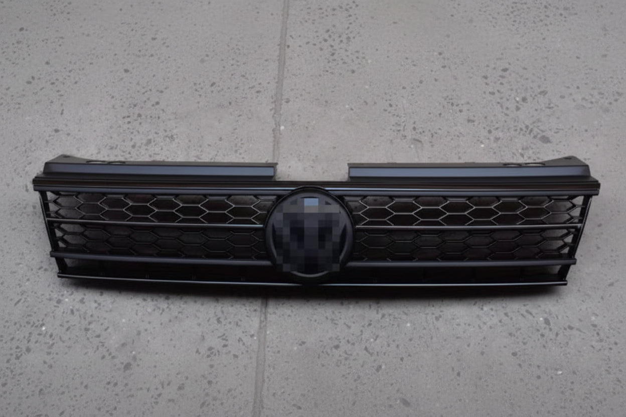 VW Tiguan 2 Frontgrill Hochglanz Schwarz Honeycomb Design Blackstyle