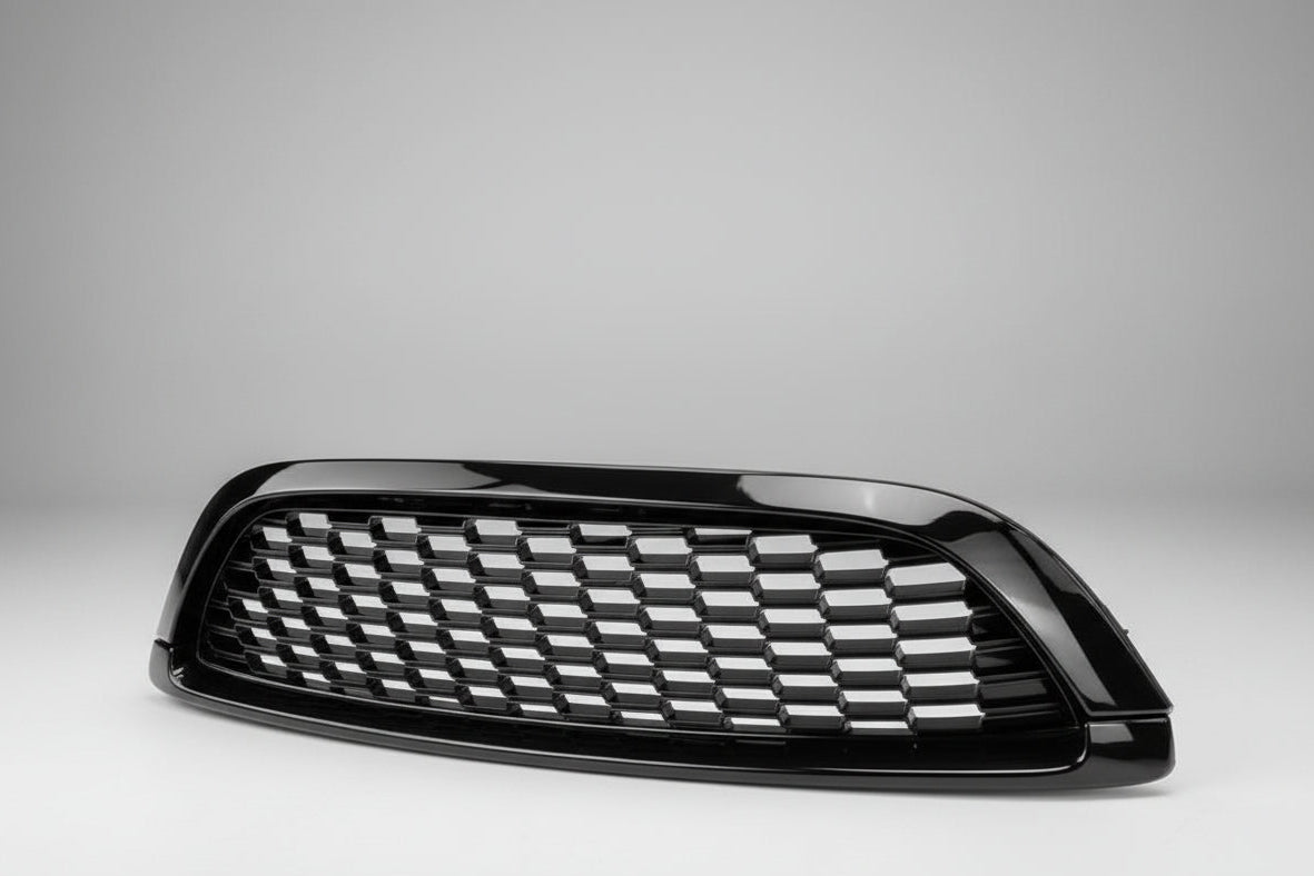 MINI Kühlergrill & Zierleisten Hochglanz Schwarz Cooper S JCW R55 R56 R57 R58 R59