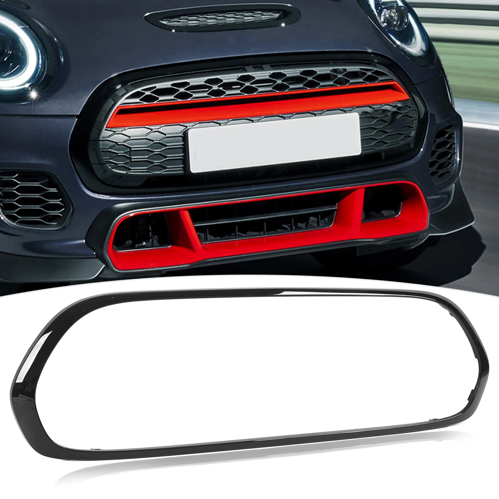 MINI Kühlergrill Rahmen Hochglanz Schwarz F55 F56 F57