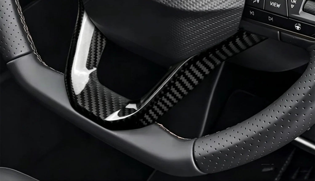 Seat / Cupra – Lenkrad Zierblende U-Form Carbon / Kupfer