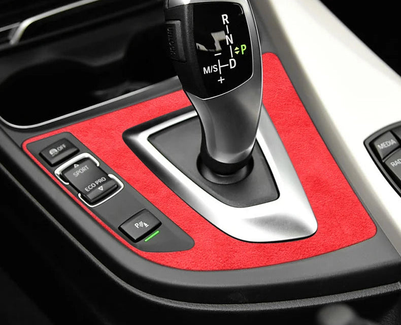 BMW F30 F34 F36 Schaltpanel Folie Abdeckung Top Alcantara Optik