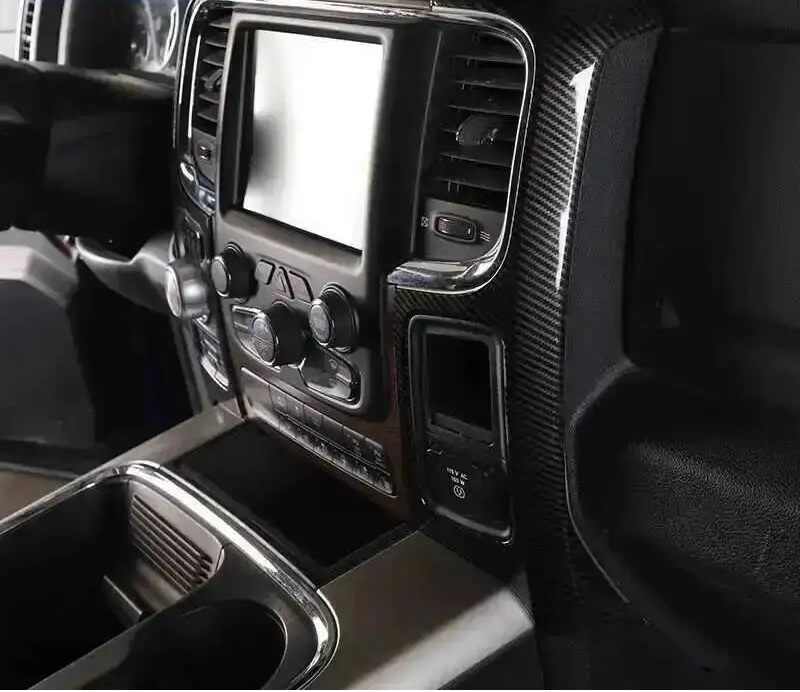 Dodge RAM Blenden Mittelkonsole Carbon-Optik
