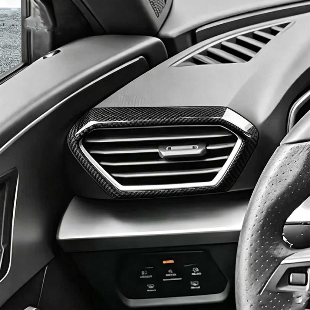 Seat Leon / Cupra – Seitenlüftung Zierblende Carbon / Kupfer