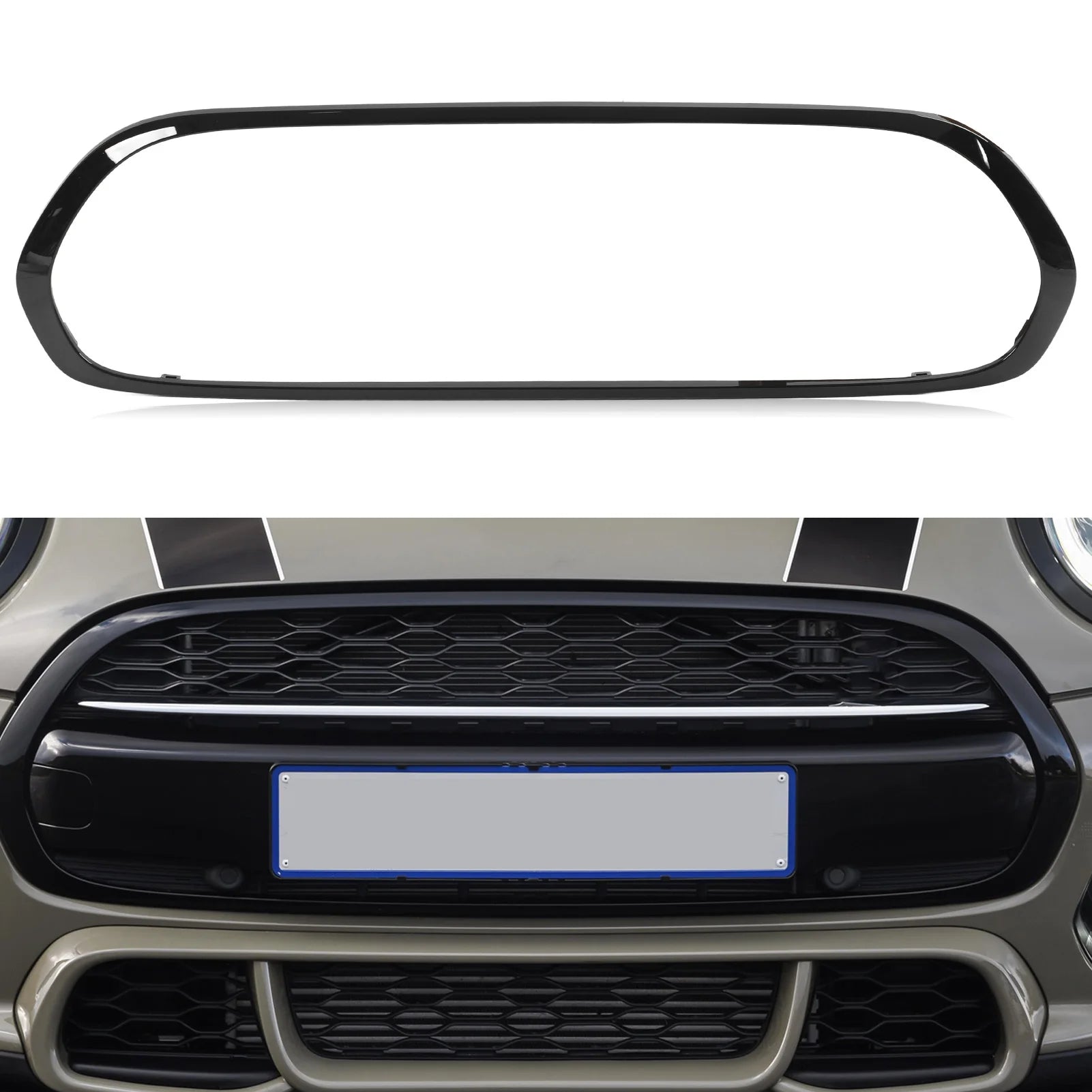 MINI Kühlergrill Rahmen Hochglanz Schwarz F55 F56 F57