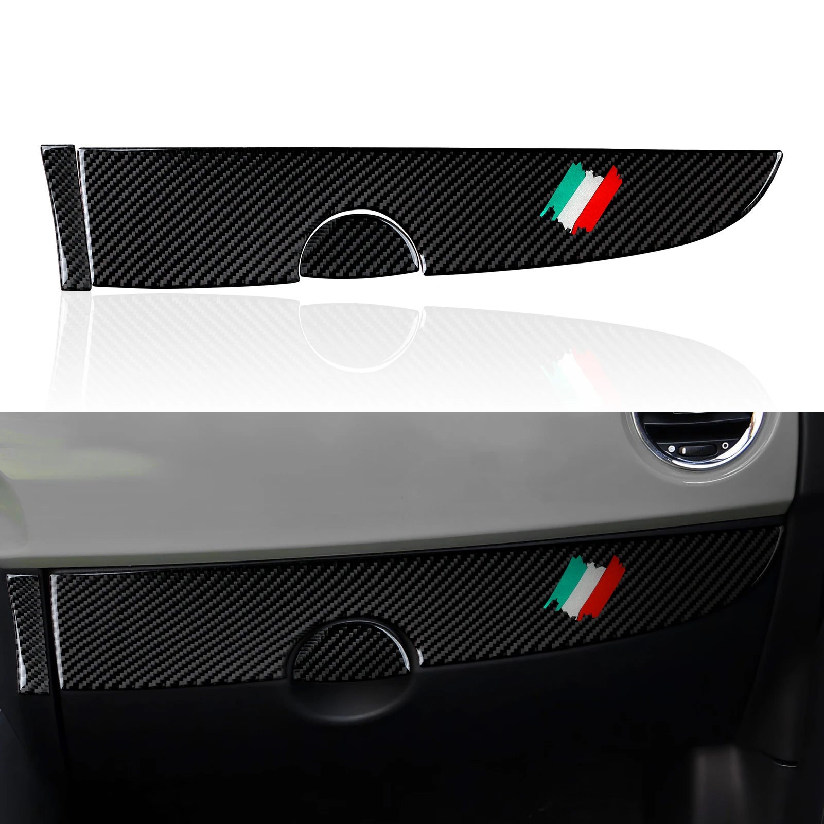Fiat 500 Abarth 595 695 Innenraum Carbon Look Cover Set