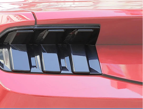 Rückleuchten Schutzblenden Smoked Black für Ford Mustang