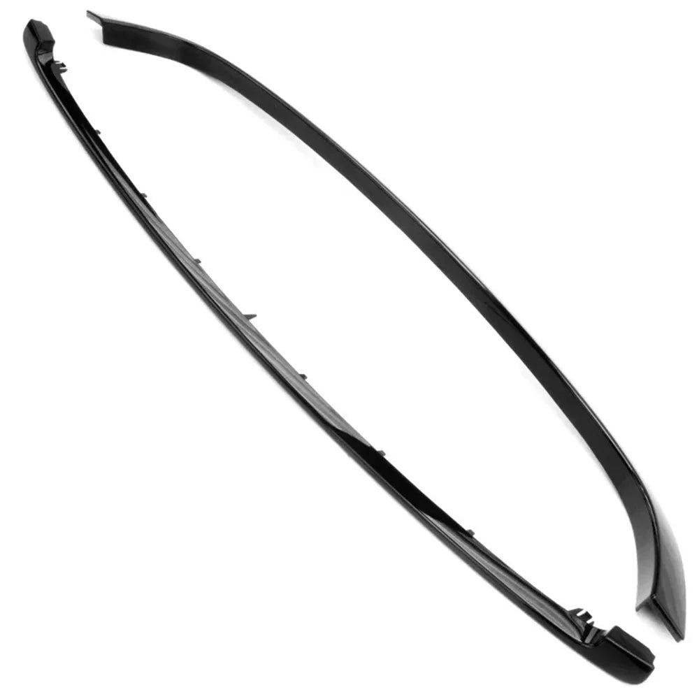 MINI Frontstoßstangen Zierleisten Set Hochglanz Schwarz R55 R56 R57 R58 R59
