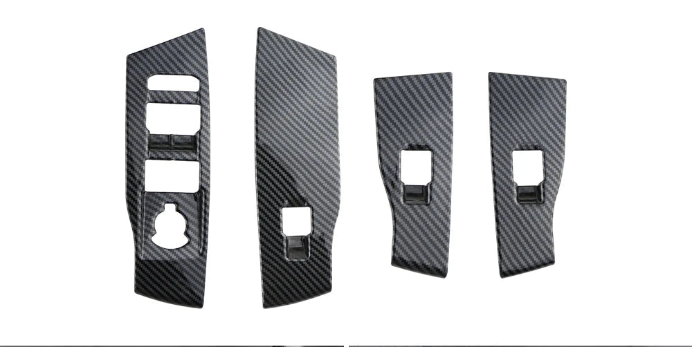 Fensterheber Panel Abdeckungen Carbon Optik für VW T-Cross