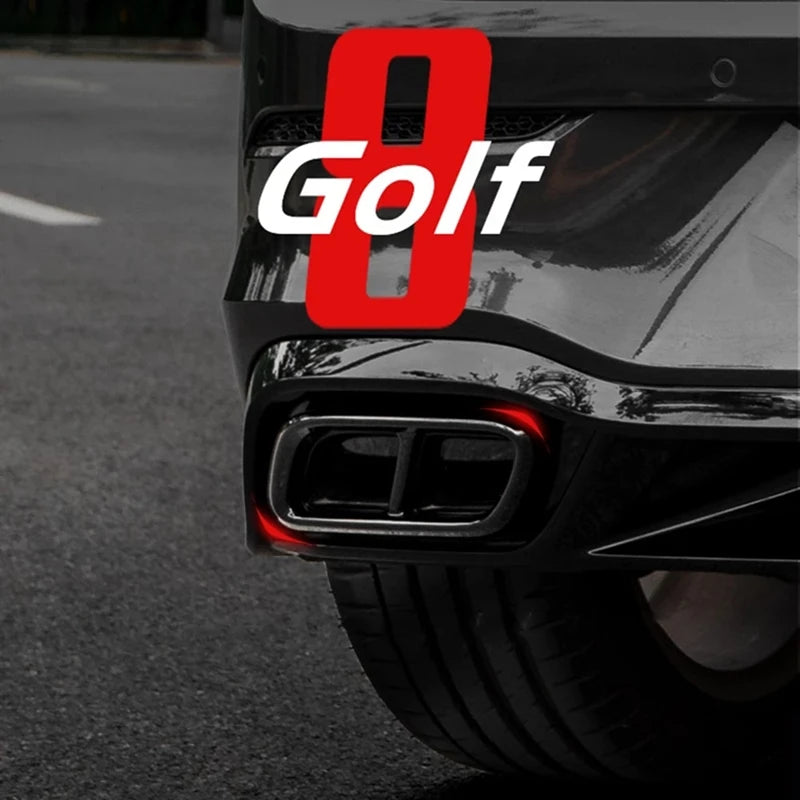 VW Golf 8 MK8 Auspuffblenden Set 2er
