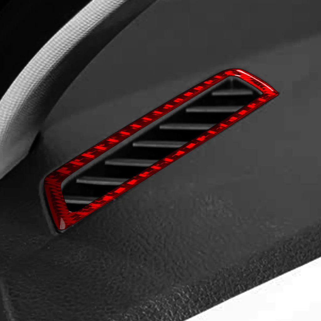 VW Polo AW – Echt Carbon  Innenraum Zierblenden Rot Schwarz