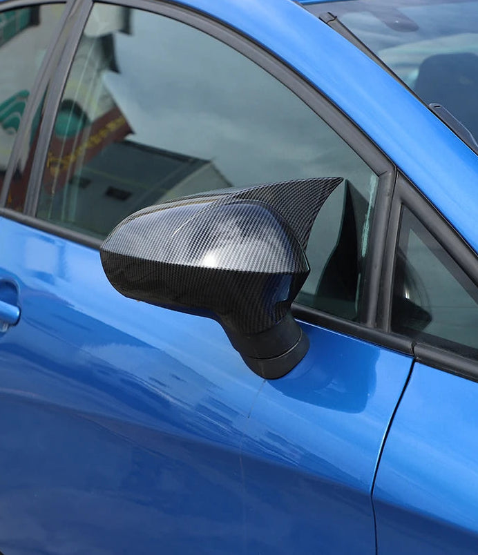 Seat Leon 1P MK2 Außenspiegel-Abdeckung  Carbon-Optik & Schwarz