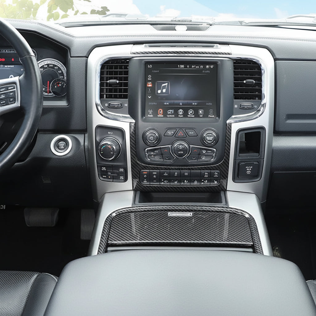 Dodge RAM 1500 – Mittelkonsole Blende Carbon-Optik