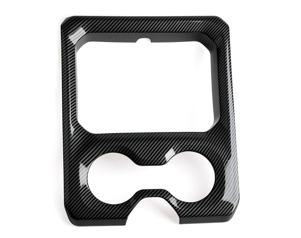Dodge RAM 1500 2500 3500 – Mittelkonsole Becherhalter Panel Zierblende Carbon-Optik
