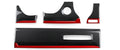Dodge RAM 1500 2500 3500 – Innenraum Dekor-Set Carbon-Optik Schwarz mit Roter Linie