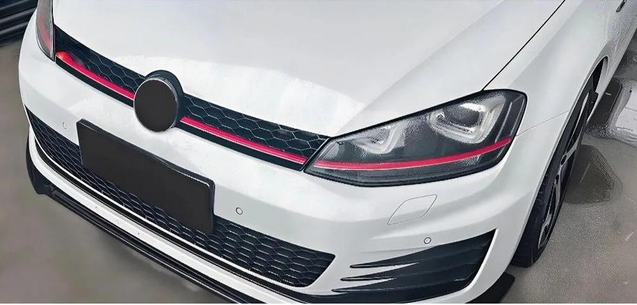 VW Golf 7 MK7 GTI-Style Honeycomb Frontgrill Hochglanz Schwarz