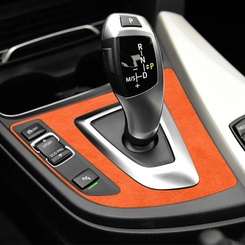 BMW F30 F34 F36 Schaltpanel Folie Abdeckung Top Alcantara Optik