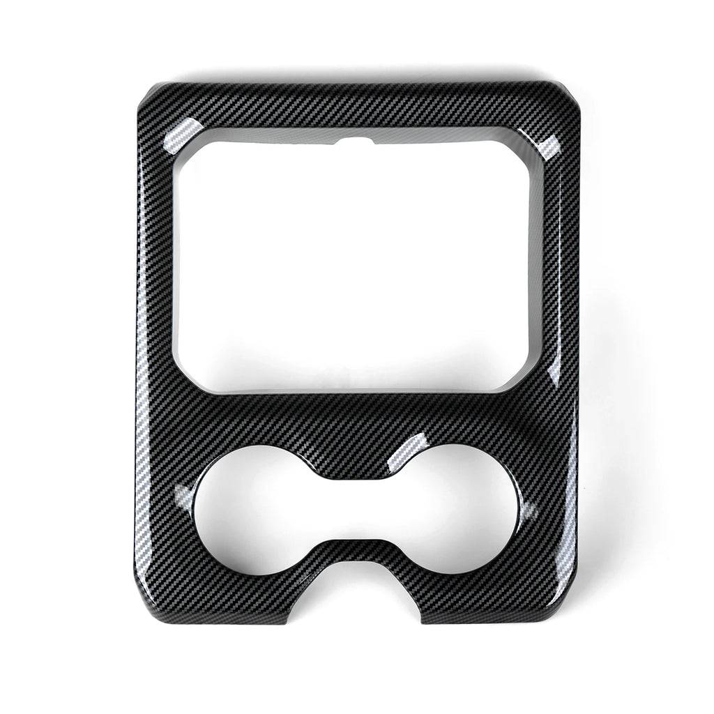 Dodge RAM 1500 2500 3500 – Mittelkonsole Becherhalter Panel Zierblende Carbon-Optik