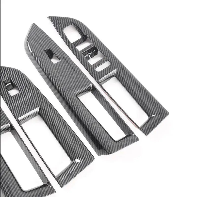 Fensterheber Schalter Abdeckung Carbon Optik für VW Golf 8 GTI GTD R