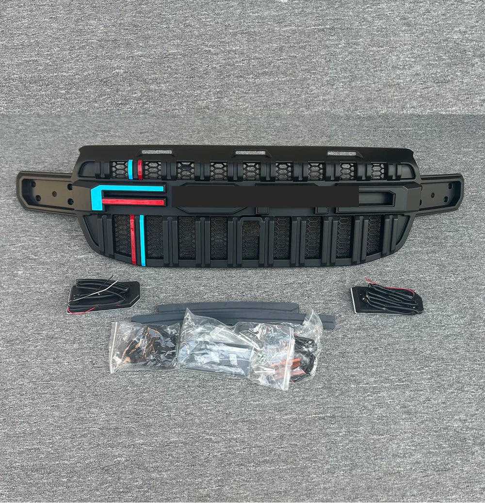 Ford Ranger T9 – LED Frontgrill Hochglanz Schwarz