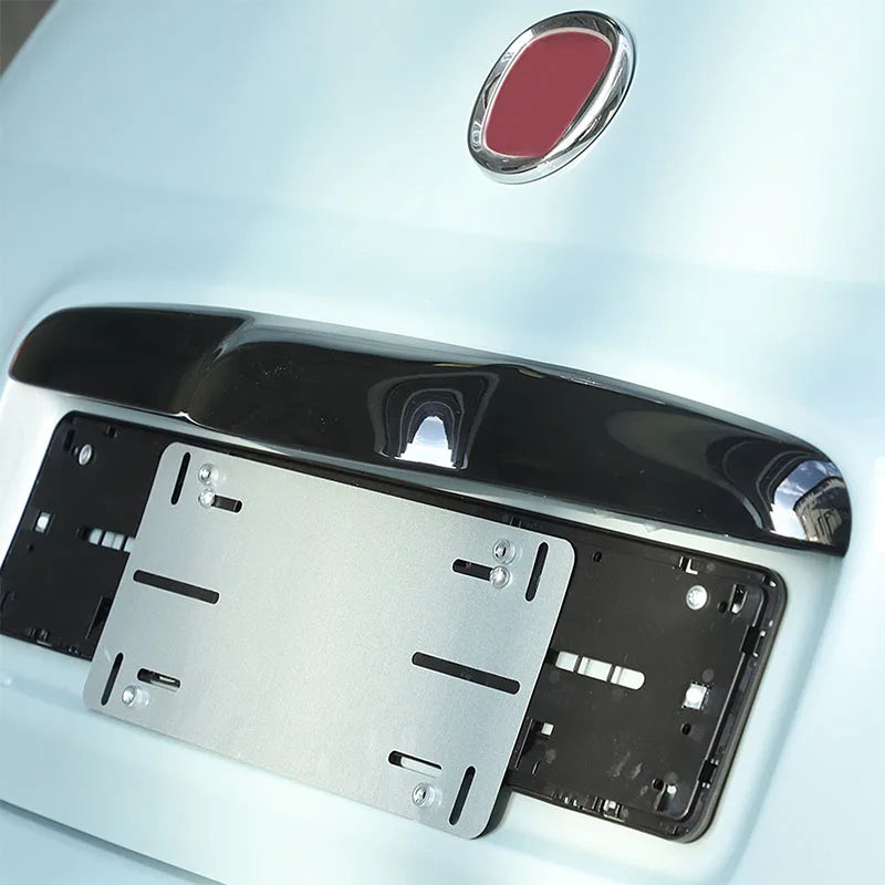 Fiat 500 Zierleisten Set – Emblem, Seitenstreifen & Heckklappe ABS 2010–2023