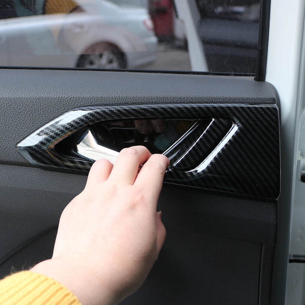 Türgriff Abdeckungen Innen Carbon-Optik für VW T-Cross