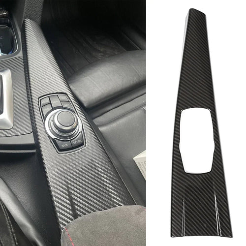 BMW 3er & 4er Schaltpanel-Zierblende Mittelkonsole  Schwarz Carbon-Optik