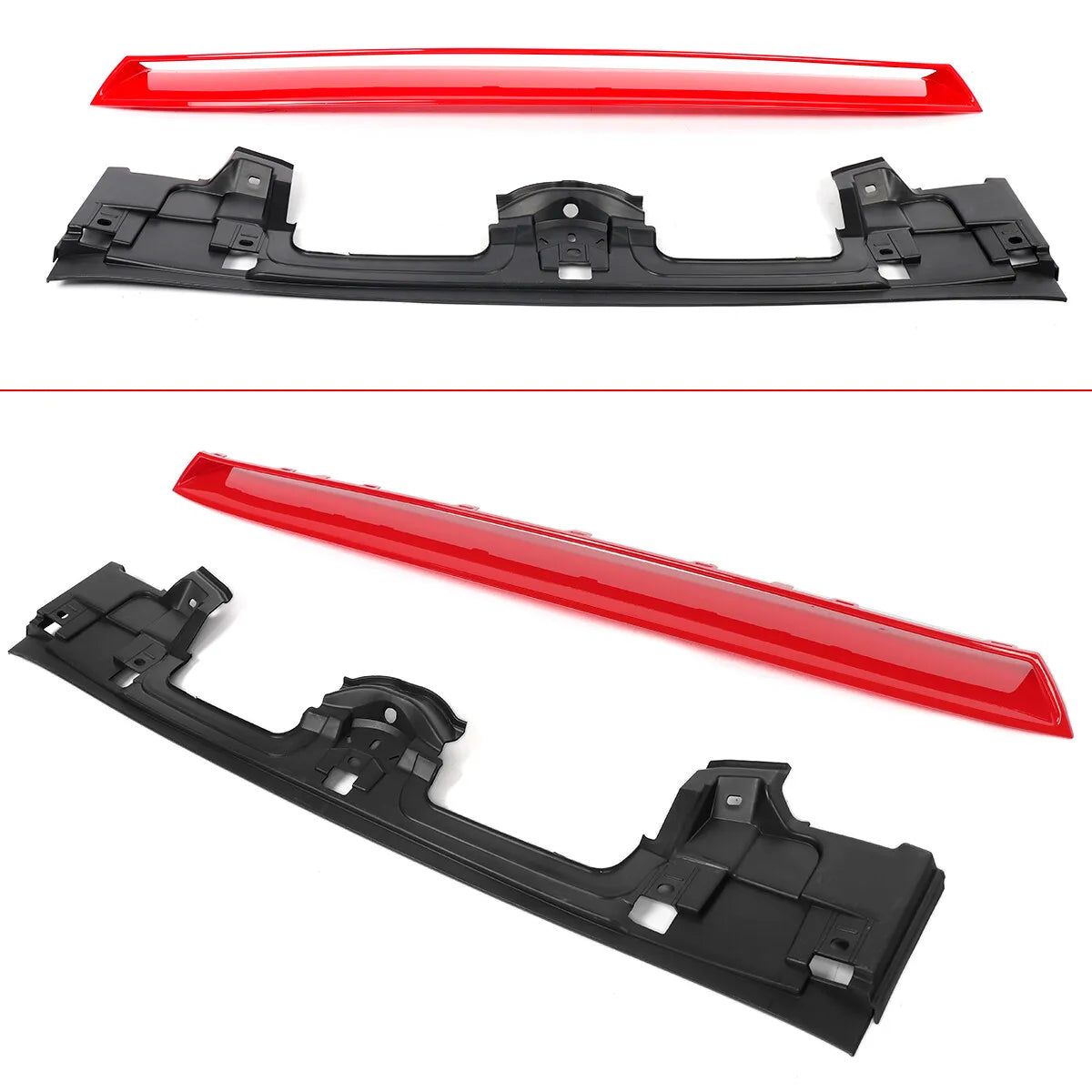 MINI GP Style Frontstoßstangen Kühlergrill Schwarz Rot F55 F56 F57