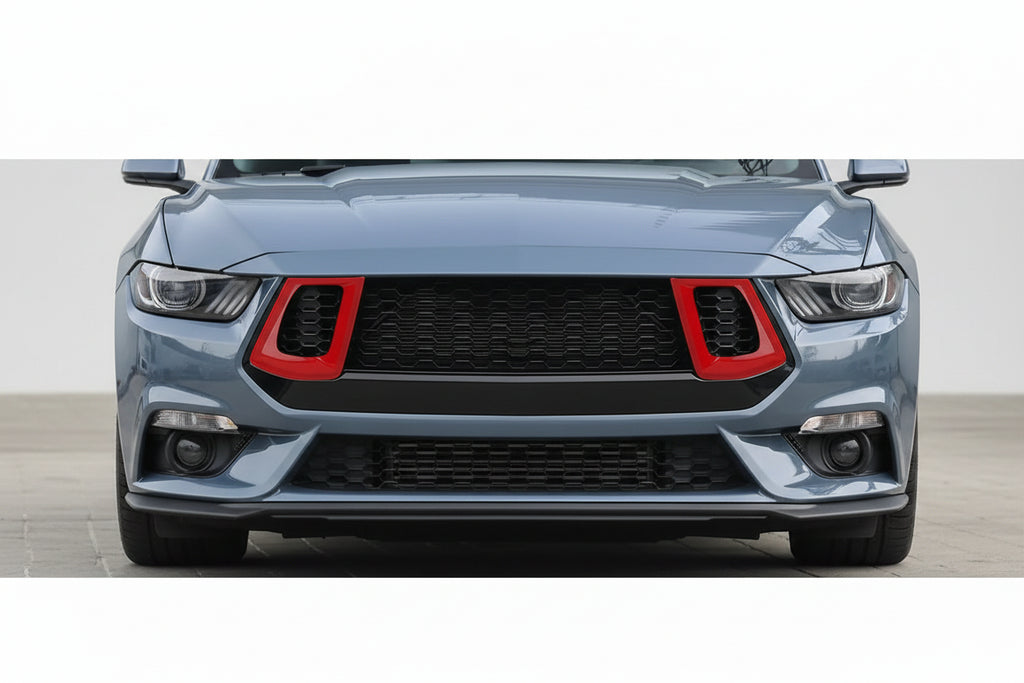 Frontgrill Lufteinlass Zierblenden für Ford Mustang S650