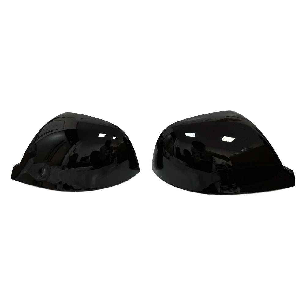 VW T5 T6 Spiegelkappen Set Schwarz Hochglanz  Carbon Look