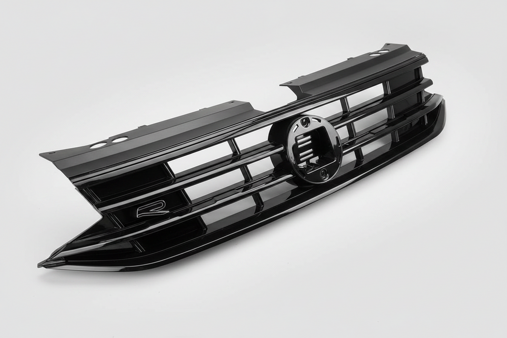 VW Tiguan FL Frontgrill R-Line Style Hochglanz Schwarz