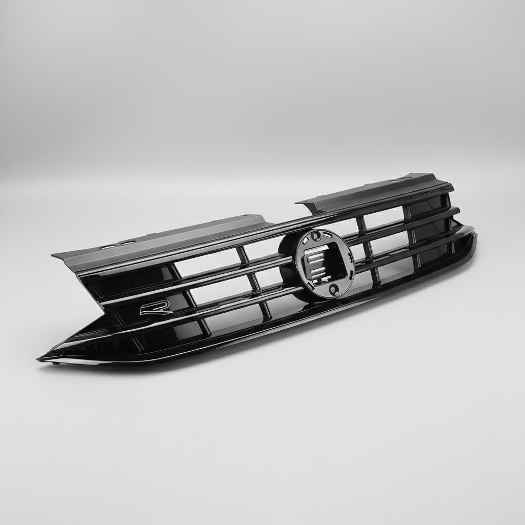 VW Tiguan FL Frontgrill R-Line Style Hochglanz Schwarz